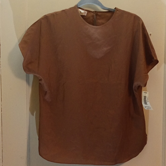 Lauren Lee brown blouse size small - Picture 2 of 6